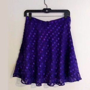Gorgeous Royal Purple Skirt, Sz Small - Med? 29" W